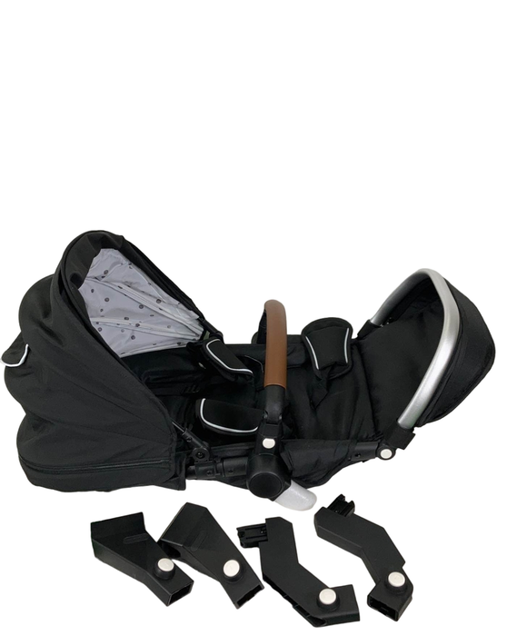 Shop Mockingbird 2nd Seat Kit 2.0, Silver with Penny Leather, Watercolor Drops, Black at Goodbuygears