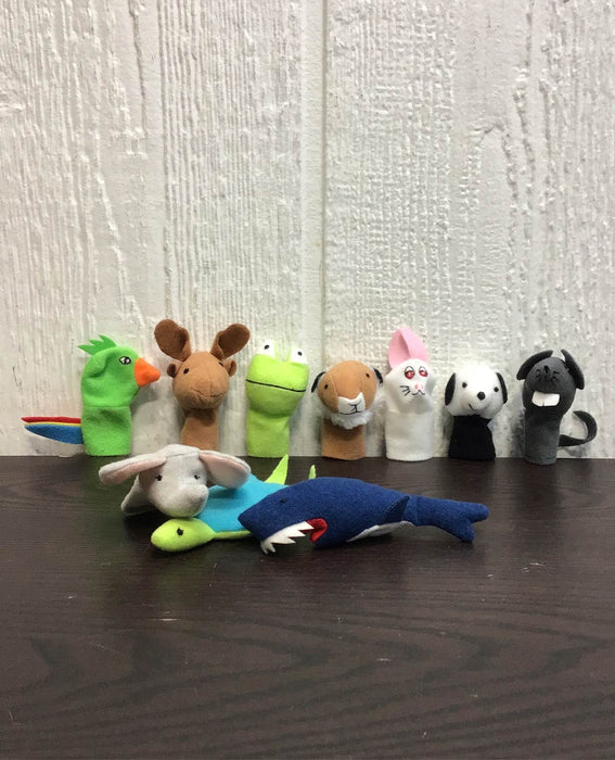 used Handmade Finger Puppets