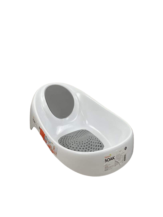 used Boon Soak 3-Stage Bathtub, Gray