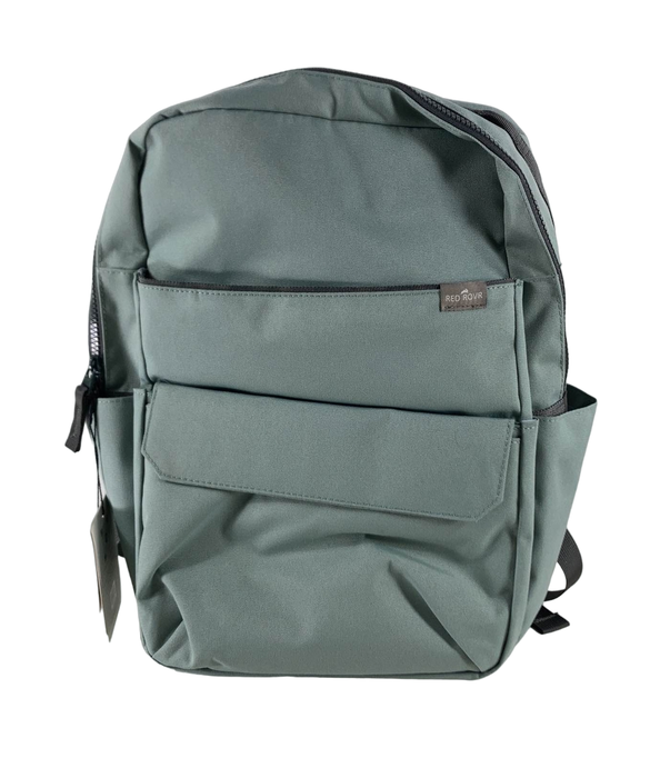 secondhand Red Rovr Roo Backpack Diaper Bag, Sage