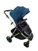 Shop Mockingbird Single 2.0 Stroller, 2023, Silver with Black Leather, Windowpane, Sea at Goodbuygears