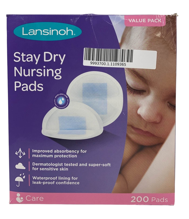 Shop Lansinoh Stay Dry Disposable Nursing Pads, 200 count at Goodbuygears