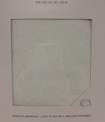 Shop BabyBjorn Travel Crib Fitted Sheet, Natural White at Goodbuygears