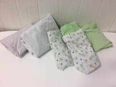 used BUNDLE Fitted Crib Sheets