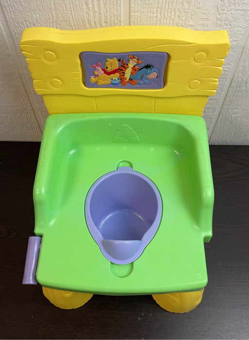 secondhand Disney The First Years Pooh Flush 'N Sounds Potty