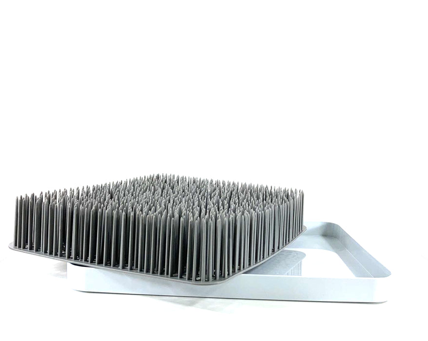 Shop Boon Lawn Countertop Drying Rack, Grey at Goodbuygears