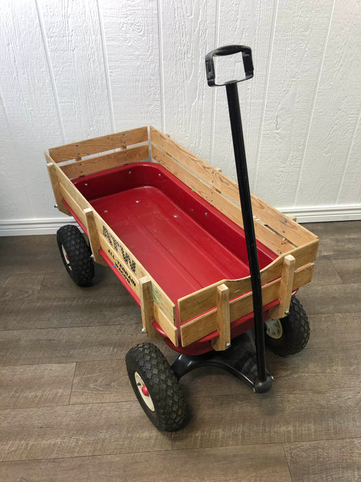 Shop Radio Flyer Full Size All-Terrain Steel & Wood Wagon at Goodbuygears