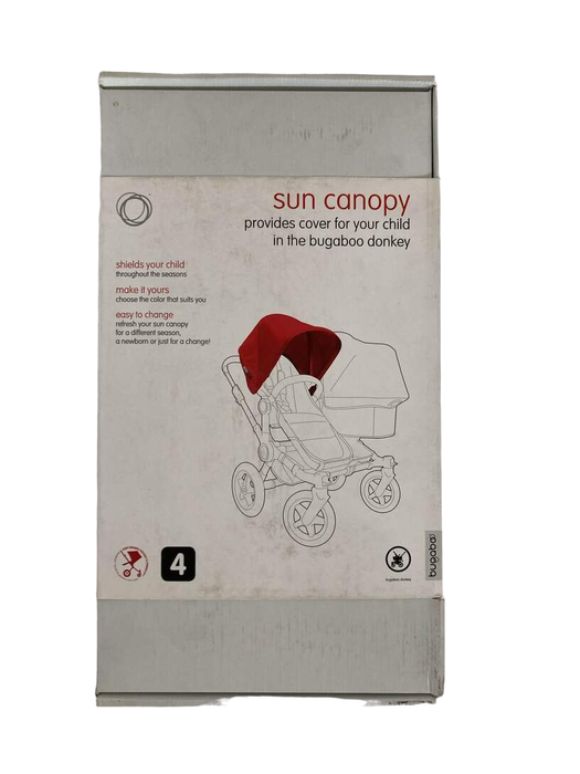 Shop Bugaboo Donkey Sun Canopy, Sand at Goodbuygears