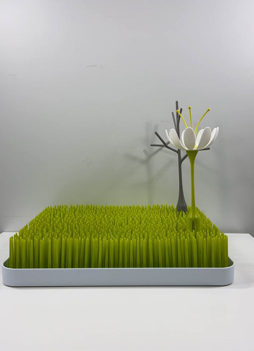 used Boon Grass Countertop Drying Rack with Accessories