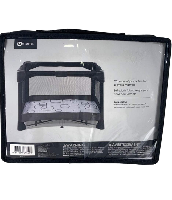 Shop 4moms Breeze Waterproof Playard Sheet, Silver at Goodbuygears