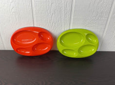 used BUNDLE Feeding Accessories, Boon divided plates