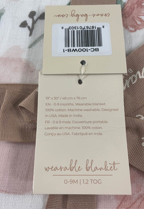 Shop Crane Baby Wearable Blanket, Parker Floral, 1.2 TOG at Goodbuygears