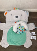 secondhand Bright Starts Tummy Time Prop & Play Mat, Bear