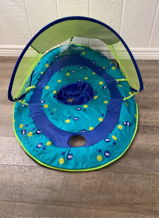 secondhand SwimWays Baby Spring Float with Sun Canopy