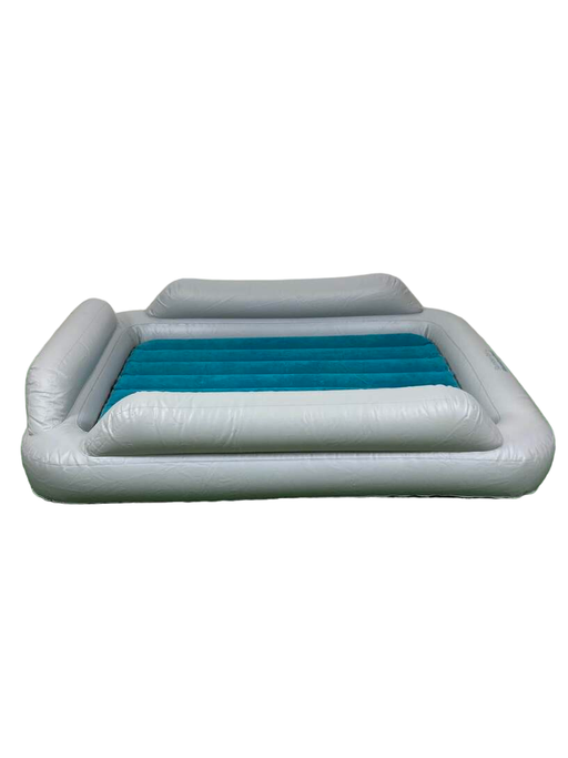 Shop SlumberPod SlumberTot Inflatable Toddler Bed, Gray/Teal at Goodbuygears