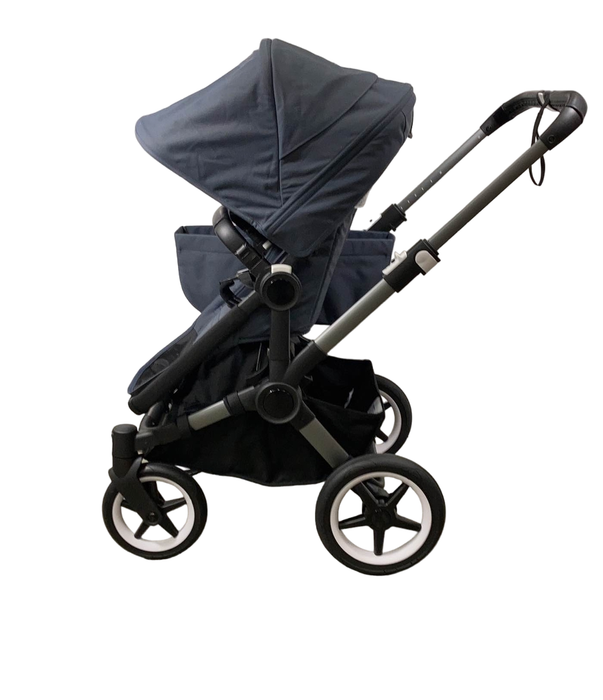 Shop Bugaboo Donkey 5 Stroller Mono, Stormy Blue, Graphite, 2022 at Goodbuygears