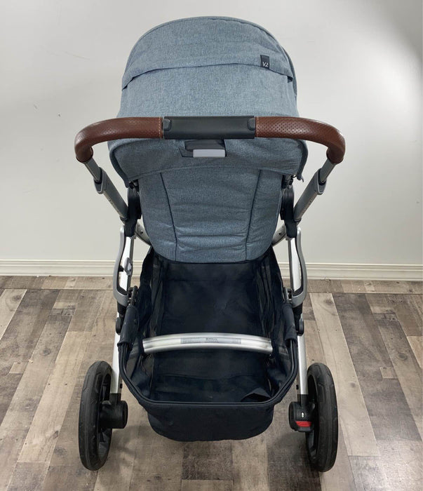Shop UPPAbaby VISTA V2 Stroller, Gregory (Blue Melange), 2020 at Goodbuygears