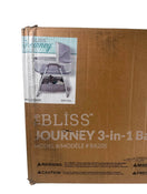 Shop TruBliss 3-in-1 Journey Bassinet Crib Sleeper, Soft Grey at Goodbuygears