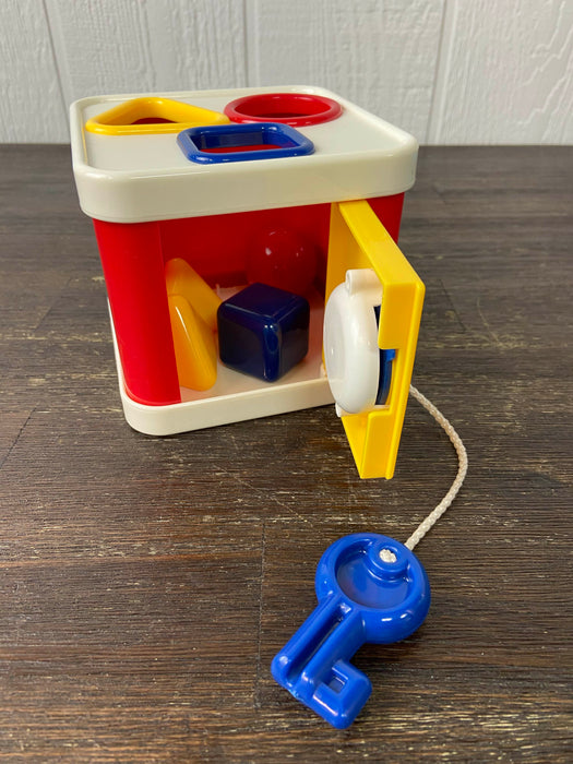 secondhand Ambi Toys Lock A Block Shape Sorter