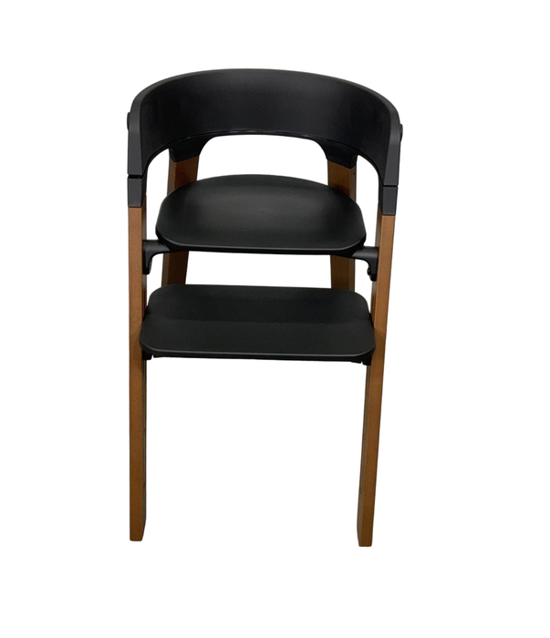 Shop Stokke Steps Chair, Black Golden Brown at Goodbuygears