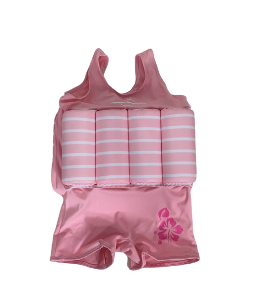 Shop Konfidence Floatsuit, 2-3 yrs, Pink Breton Stripe at Goodbuygears