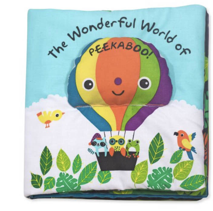 used Melissa & Doug Soft Activity Book- The Wonderful World Of Peekaboo