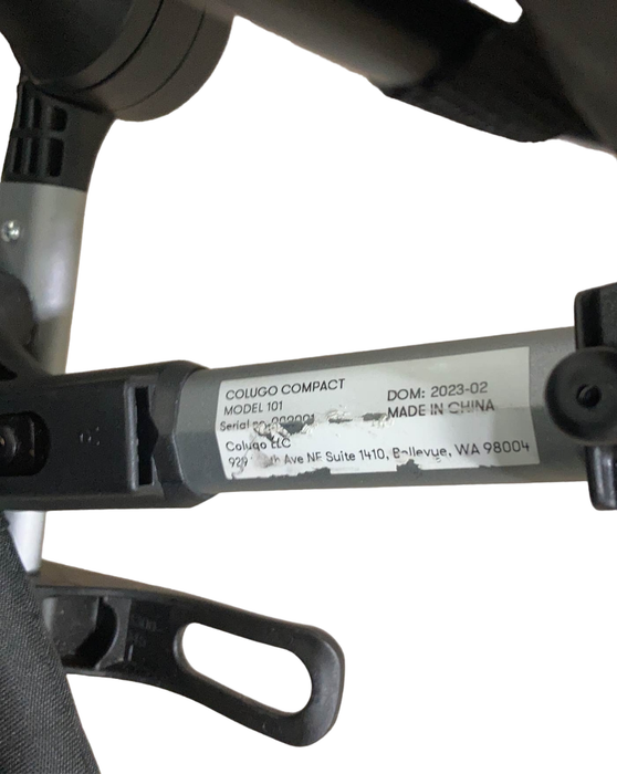 Shop Colugo Compact Stroller, 2023, Cool Grey at Goodbuygears
