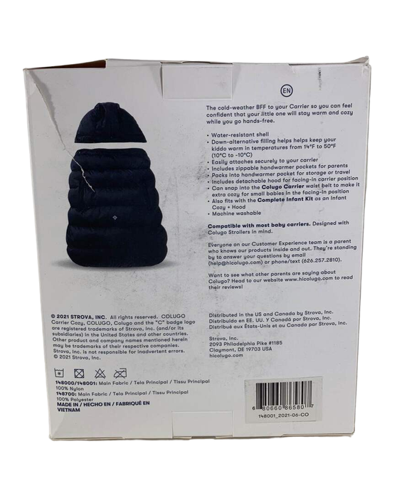 Shop Colugo, Carrier Cozy Cover, Cool Grey at Goodbuygears