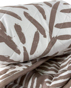 Shop Toddlekind Luxe Organic Cotton Reversible Playmat The Snuggle Mat, Leaves Tan at Goodbuygears