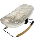 used Bloom Coco Go 3-in-1 Bouncer, Natural Wood, Coconut White Organic