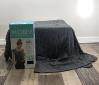 secondhand Moby Wrap Evolution Baby Carrier, Charcoal