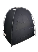 Shop SlumberPod 3.0 Sleep Canopy with Fan, Black with Gray Accents at Goodbuygears