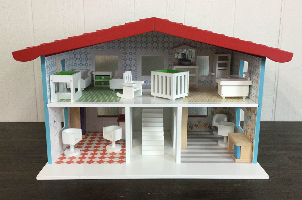 secondhand Land Of Nod Cottage Dollhouse