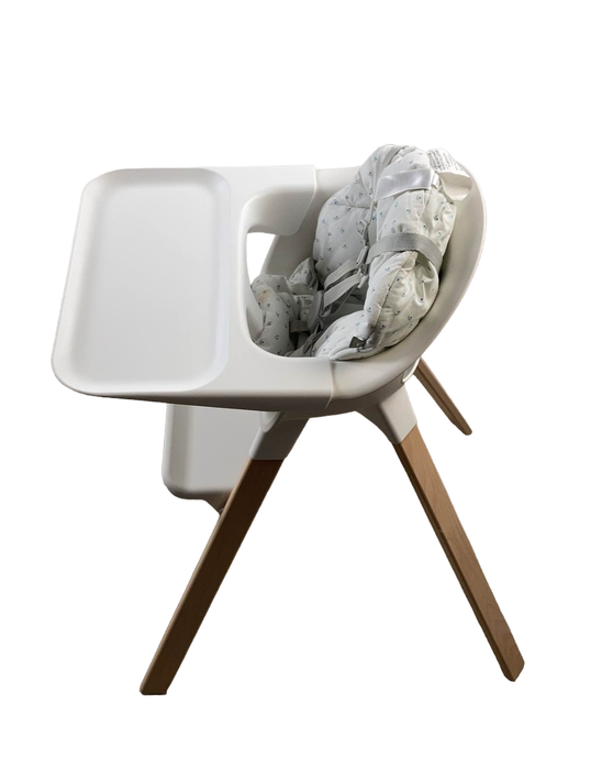 Shop Stokke Clikk High Chair, White at Goodbuygears