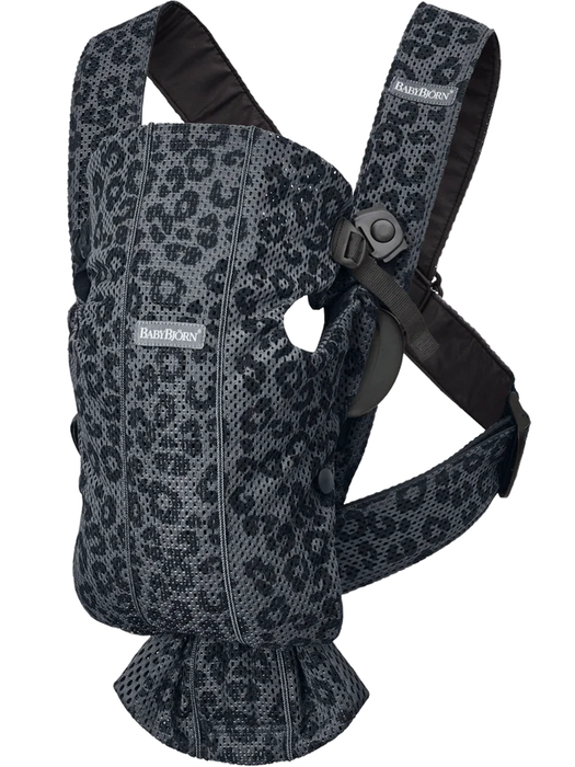 Shop BabyBjorn Baby Carrier Mini, Anthracite/Leopard 3D Mesh at Goodbuygears