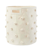 Shop Pehr Pom Pom Hamper 18x20, Natural at Goodbuygears
