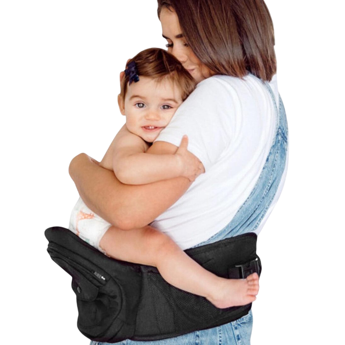 Shop TushBaby Hip Baby Carrier, Black at Goodbuygears