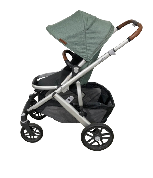 Shop UPPAbaby VISTA V2 Stroller, 2021, Emmett (Green Melange) at Goodbuygears