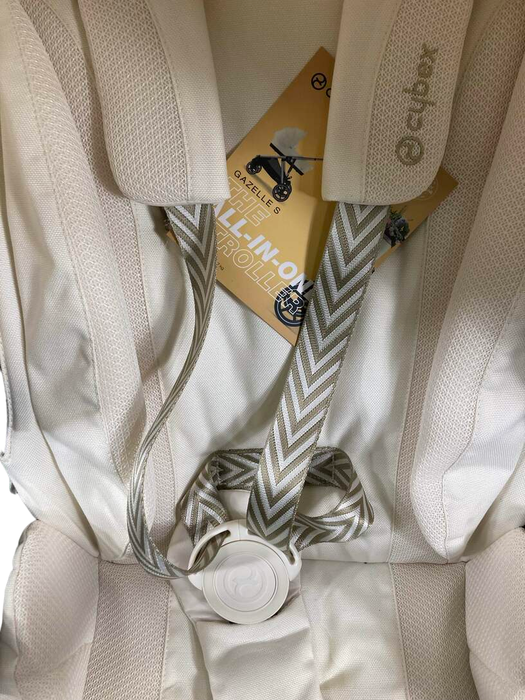Shop Cybex Gazelle S Modular Stroller, 2023, Taupe Frame, Seashell Beige at Goodbuygears