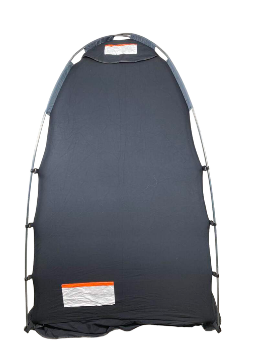 Shop SlumberPod 3.0 Sleep Canopy with Fan, Black with Gray Accents at Goodbuygears