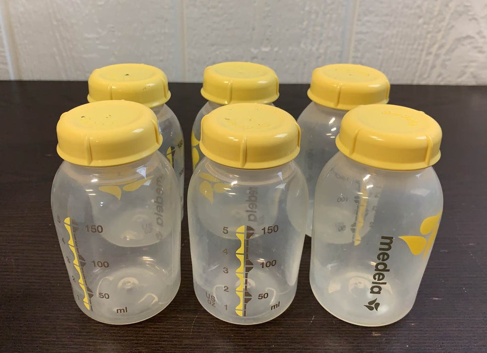 secondhand Medela Breastmilk Bottle Set