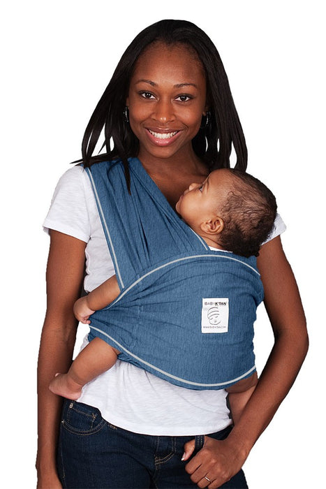 Shop Baby K'tan Baby Carrier, Original, denim, X-Small at Goodbuygears