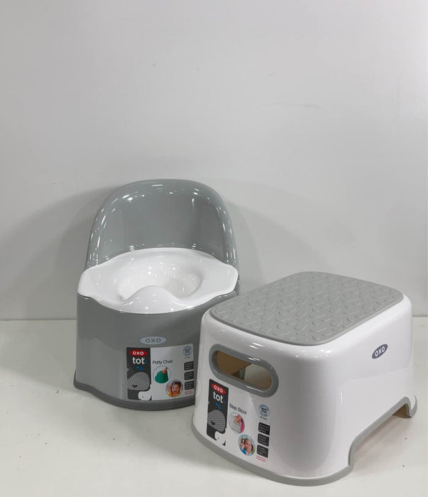 secondhand BUNDLE Oxo Tot Potty And Step Stool