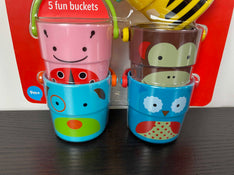 secondhand Skip Hop Stack & Pour Buckets