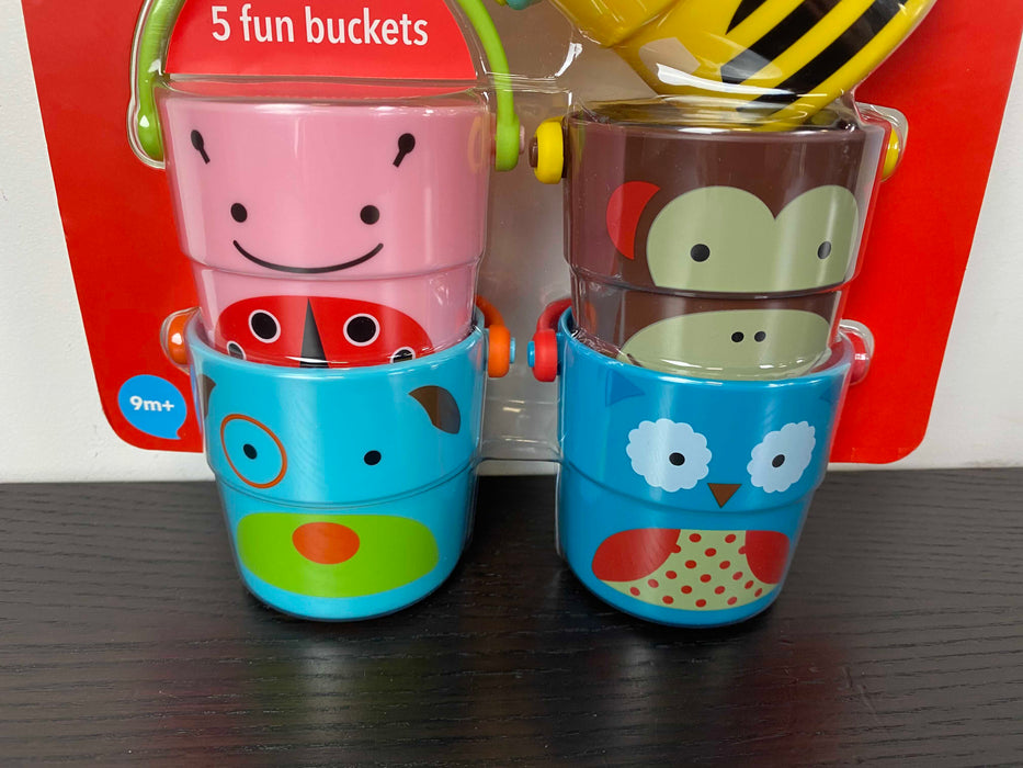 secondhand Skip Hop Stack & Pour Buckets