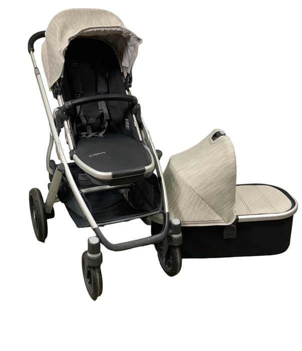 Shop UPPAbaby VISTA V2 Stroller, 2019, Sierra (Dune Knit) at Goodbuygears