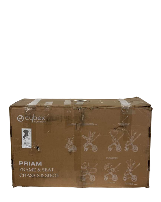 Shop Cybex PRIAM Stroller Frame And Seat, 2019, Chrome/Black at Goodbuygears