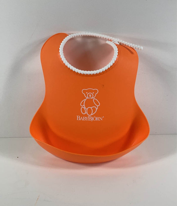 used BabyBjorn Bib, Orange