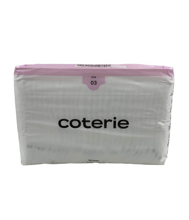 Shop Coterie Size 3 Diapers, 28ct at Goodbuygears