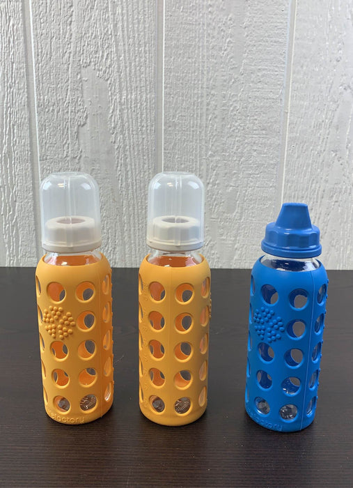 used Lifefactory Glass Bottles